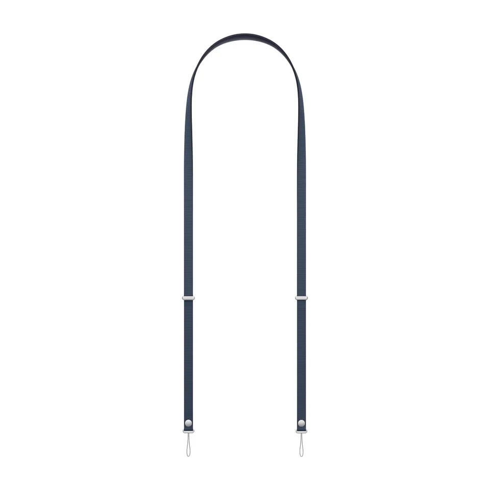 Apple Crossbody Band Umhängeband Blau verstellbar