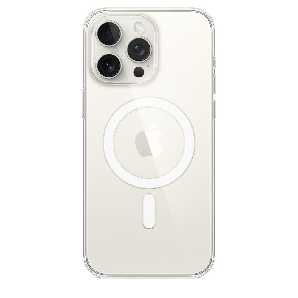 Apple iPhone 15 Pro Max Clear Case Hülle Transparent MagSafe