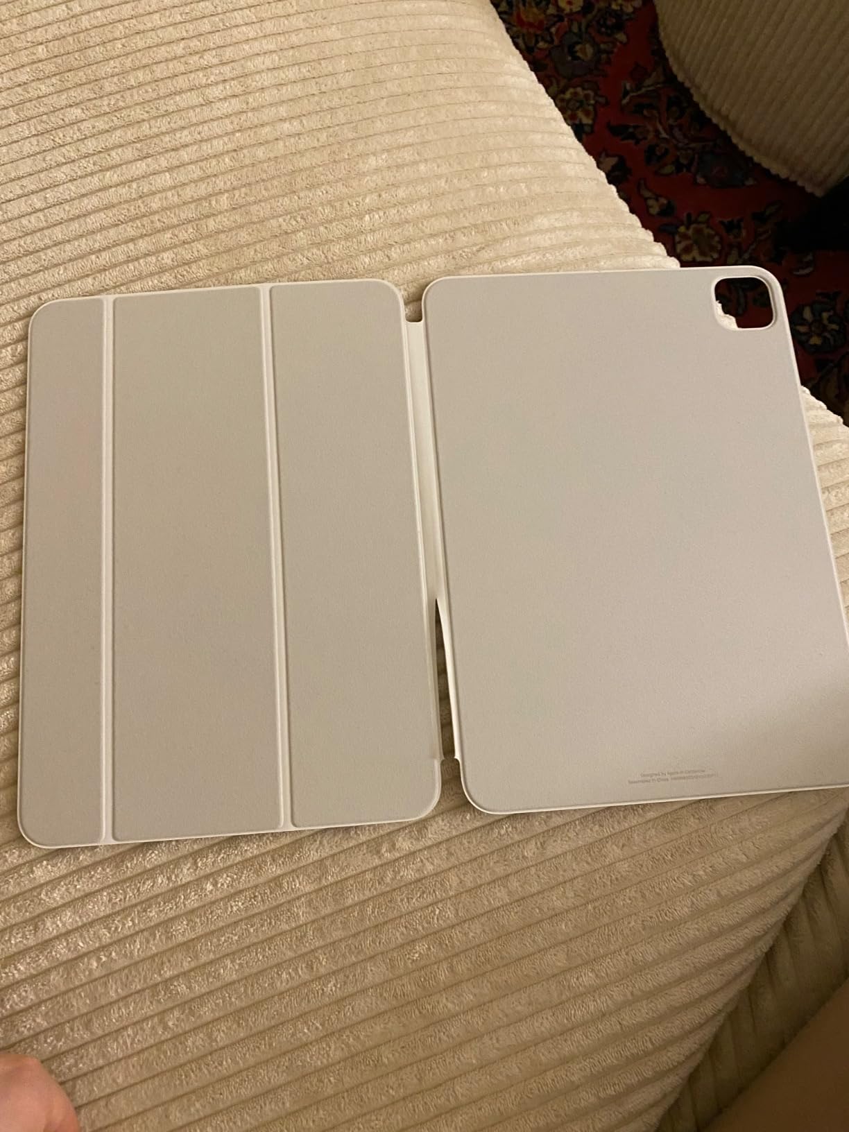 Apple Smart Folio 11 iPad Pro M4 Hülle Weiß