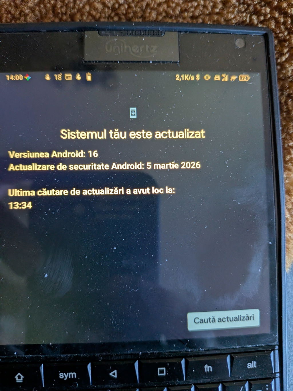 Unihertz Titan 2 Smartphone 5G QWERTY EU Tastatur