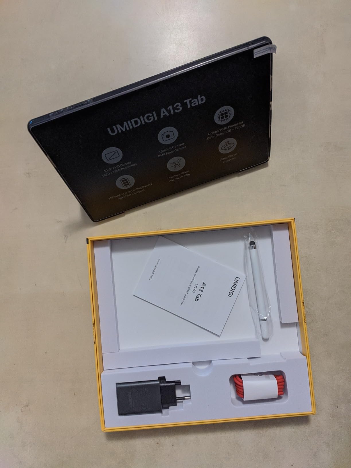 UMIDIGI A13 Tab 10.5 Zoll Tablet 8+128GB 2K mit SIM
