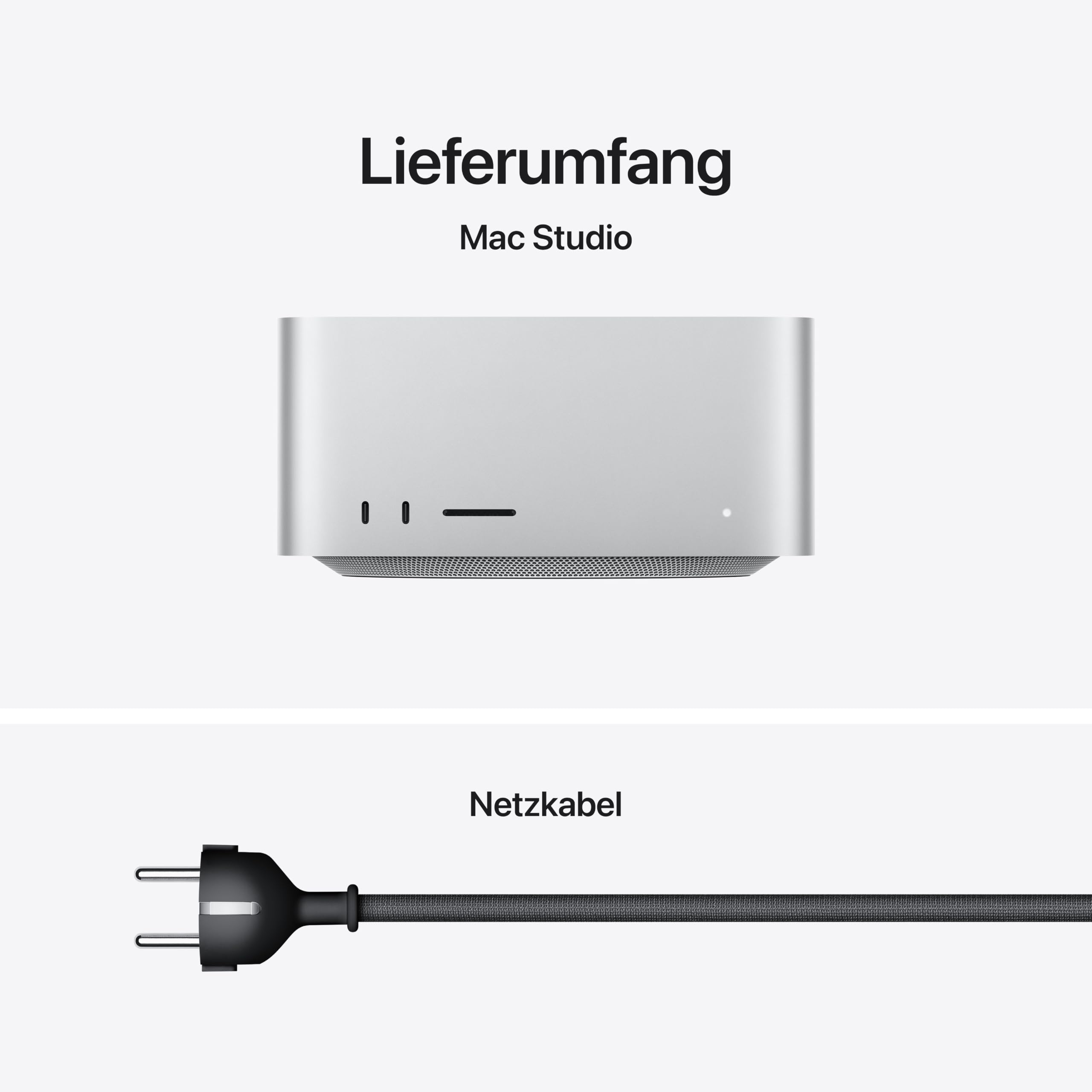 Apple Mac Studio M5 Max Silber Workstation Thunderbolt 5