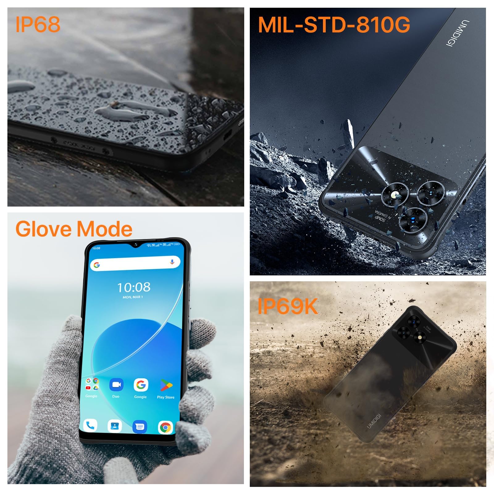 Umidigi G5 Mecha Outdoor Smartphone 128GB IP68