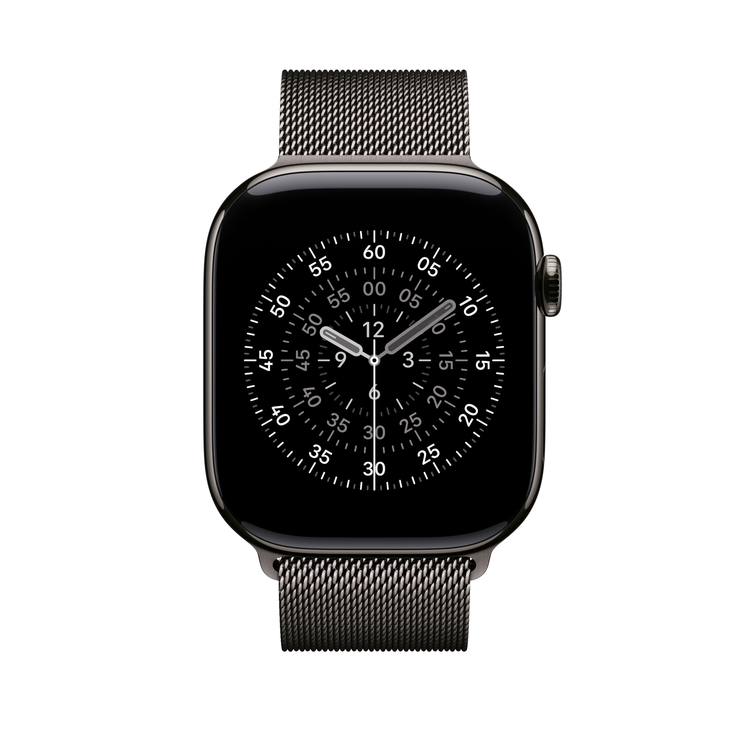 Apple Watch Milanaise Armband 46mm Schiefer M/L