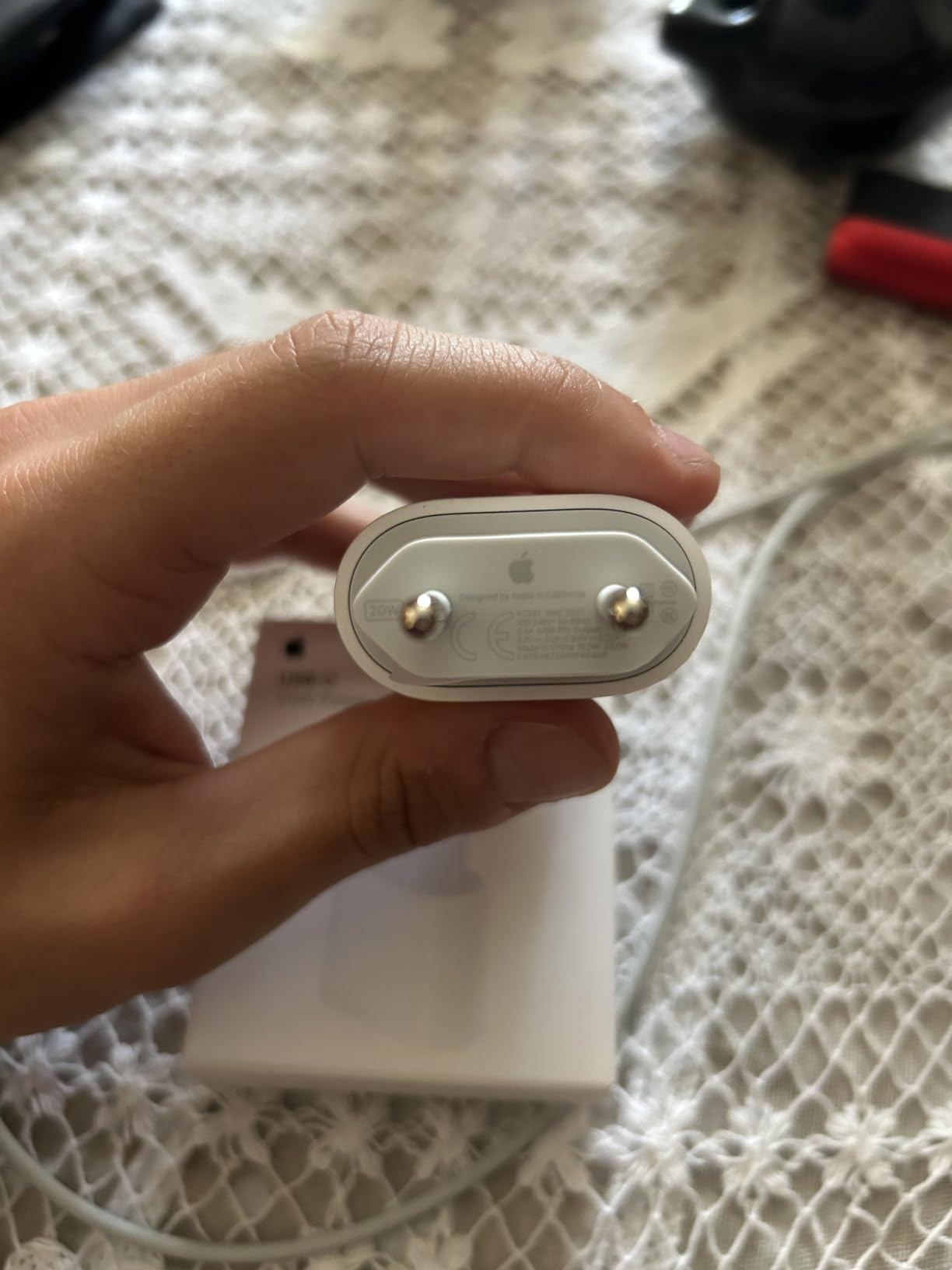Apple 20W USB-C Netzteil ohne Kabel Schnellladen