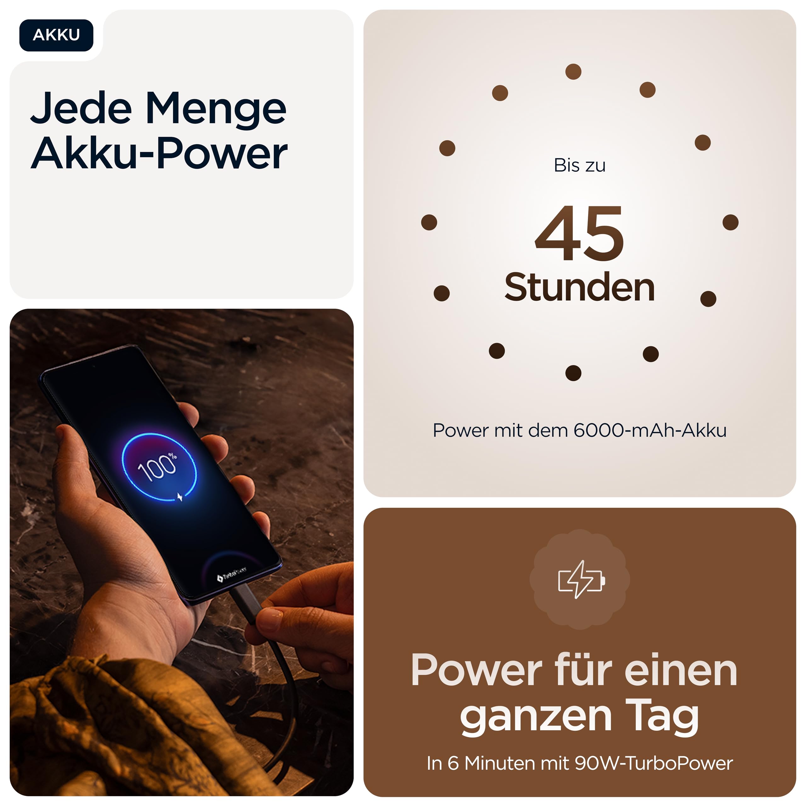Motorola Edge 60 Pro Smartphone 12/512GB Walnut 50MP