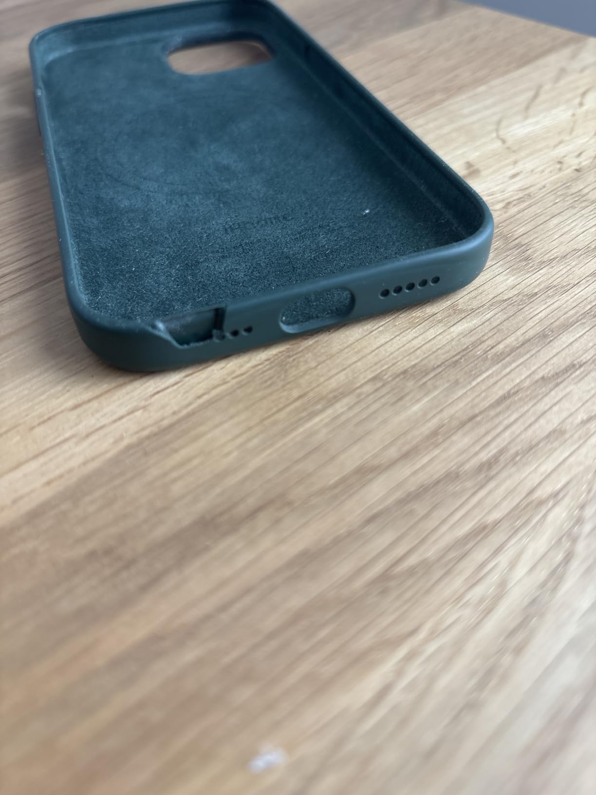 Apple iPhone 15 Silikon Hülle MagSafe Sturmblau Schutzhülle