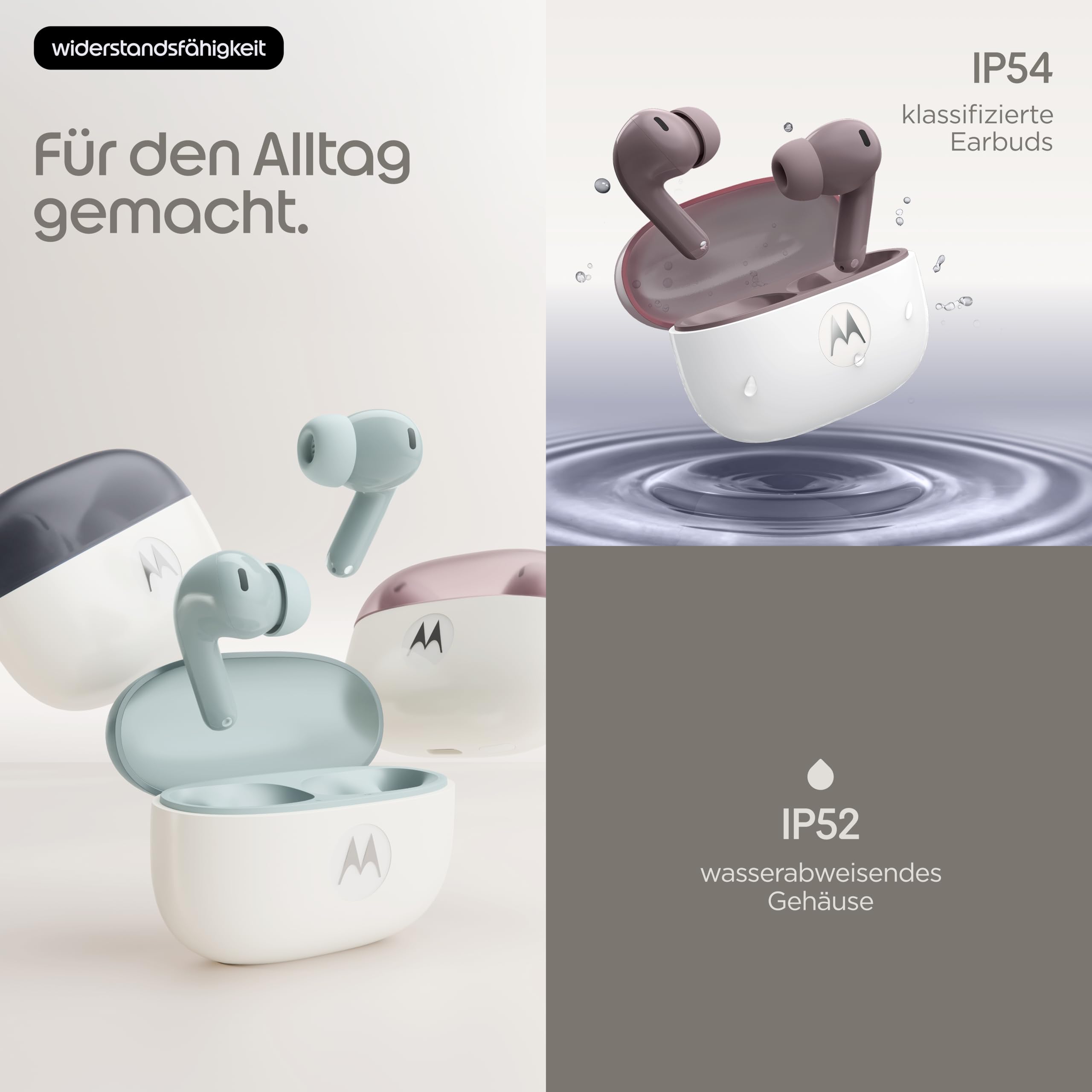 Motorola Moto Buds 2 Kopfhörer Violet Ice ANC