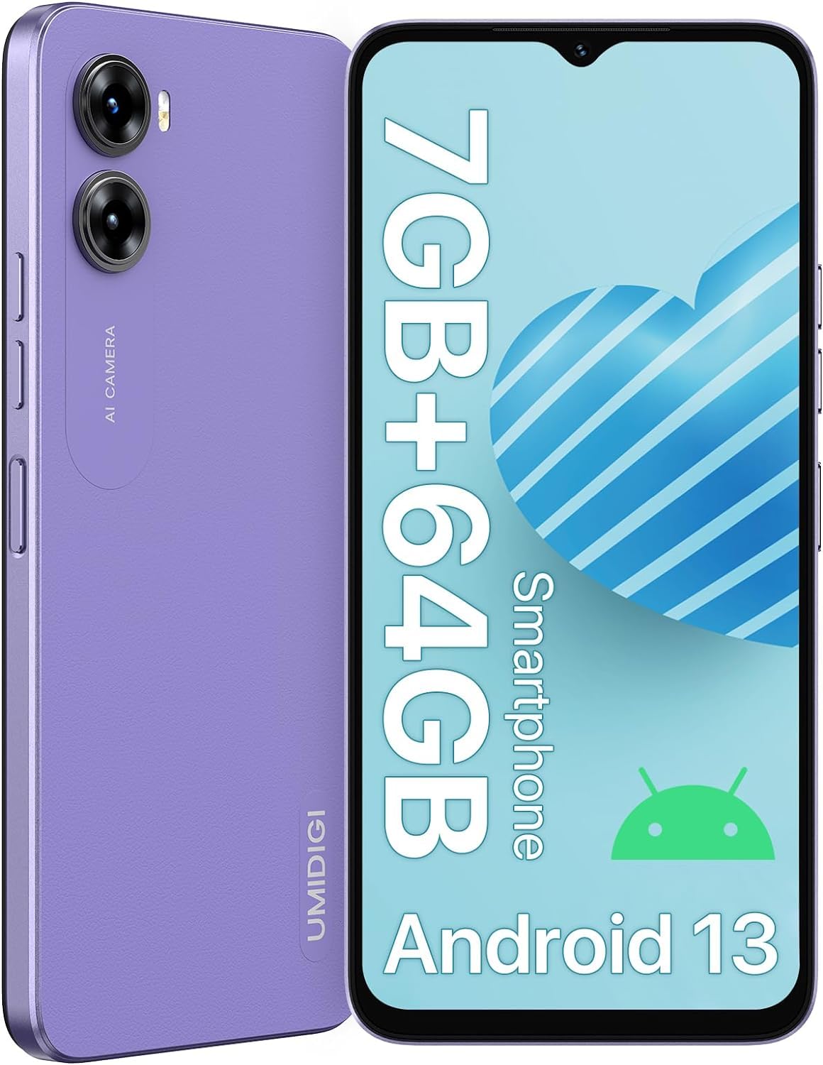 Umidigi G3 Smartphone 7GB+64GB Grün 5150mAh Akku