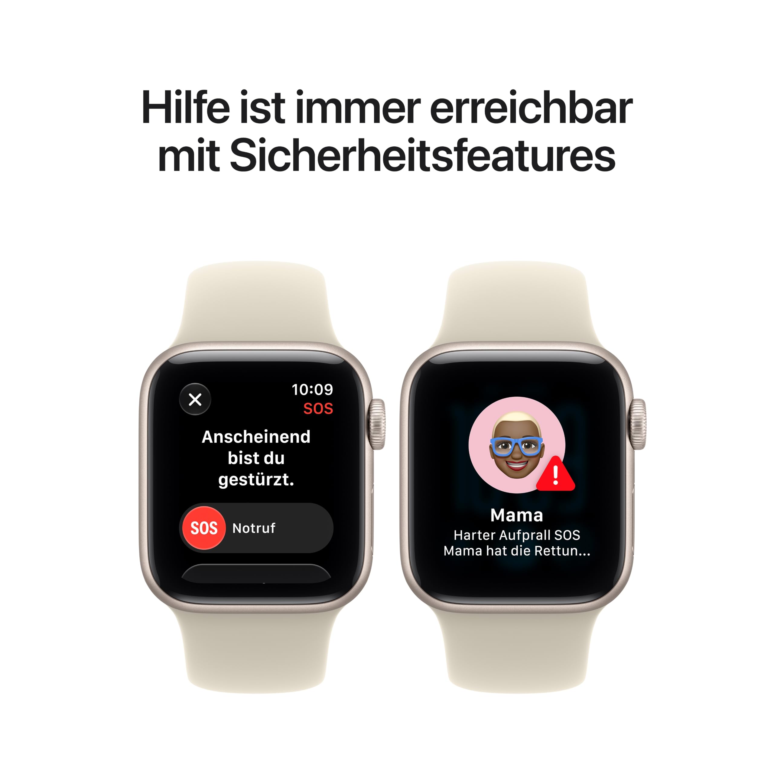 Apple Watch SE 3 GPS 40mm Smartwatch Mitternacht M/L