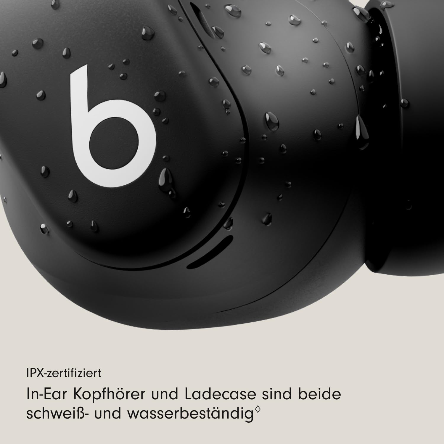 Beats Powerbeats Fit In-Ear Kopfhörer Diamantschwarz ANC