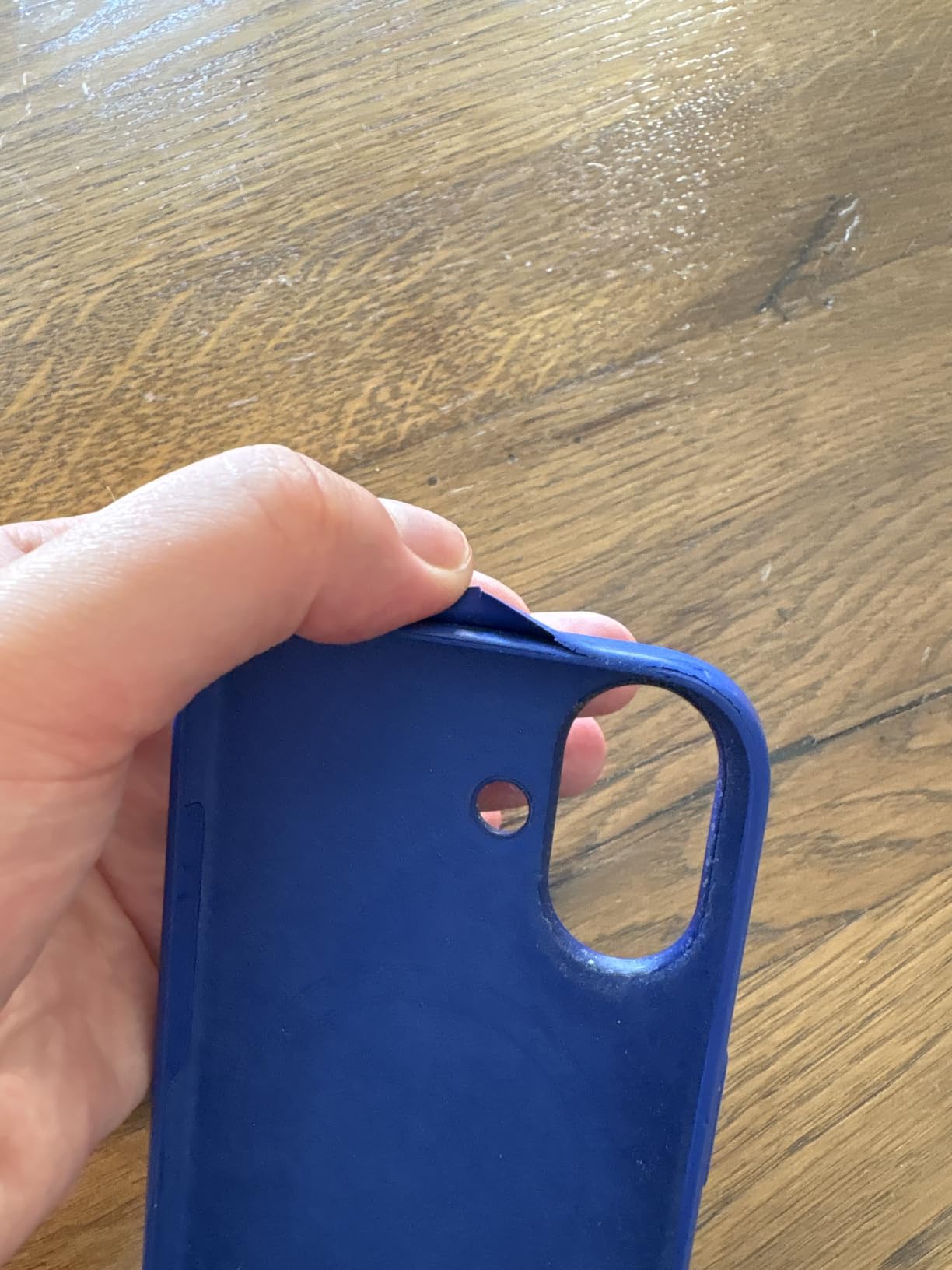 Apple iPhone 16 Silikon Case MagSafe Hülle Ultramarin Schutz