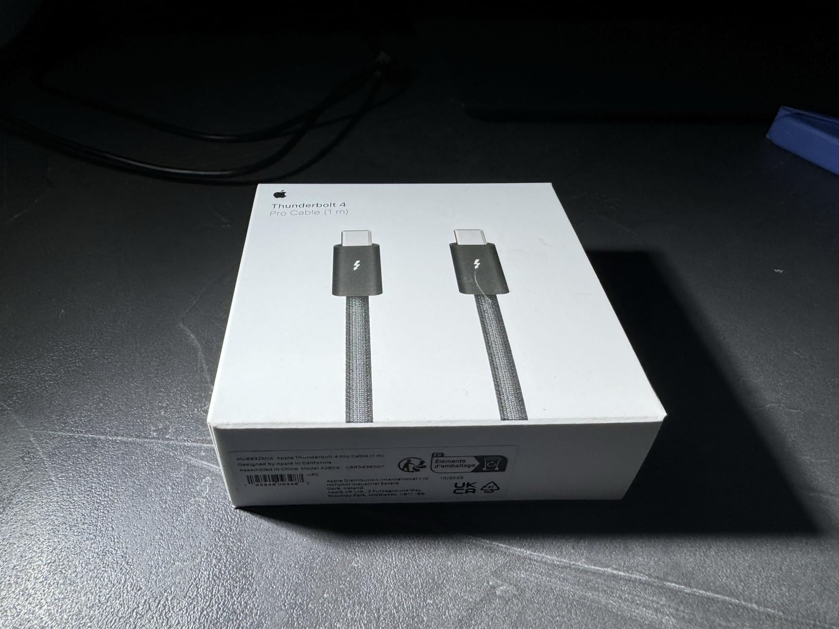 Apple Thunderbolt 4 Pro Kabel USB-C 1m 40Gbit 100W