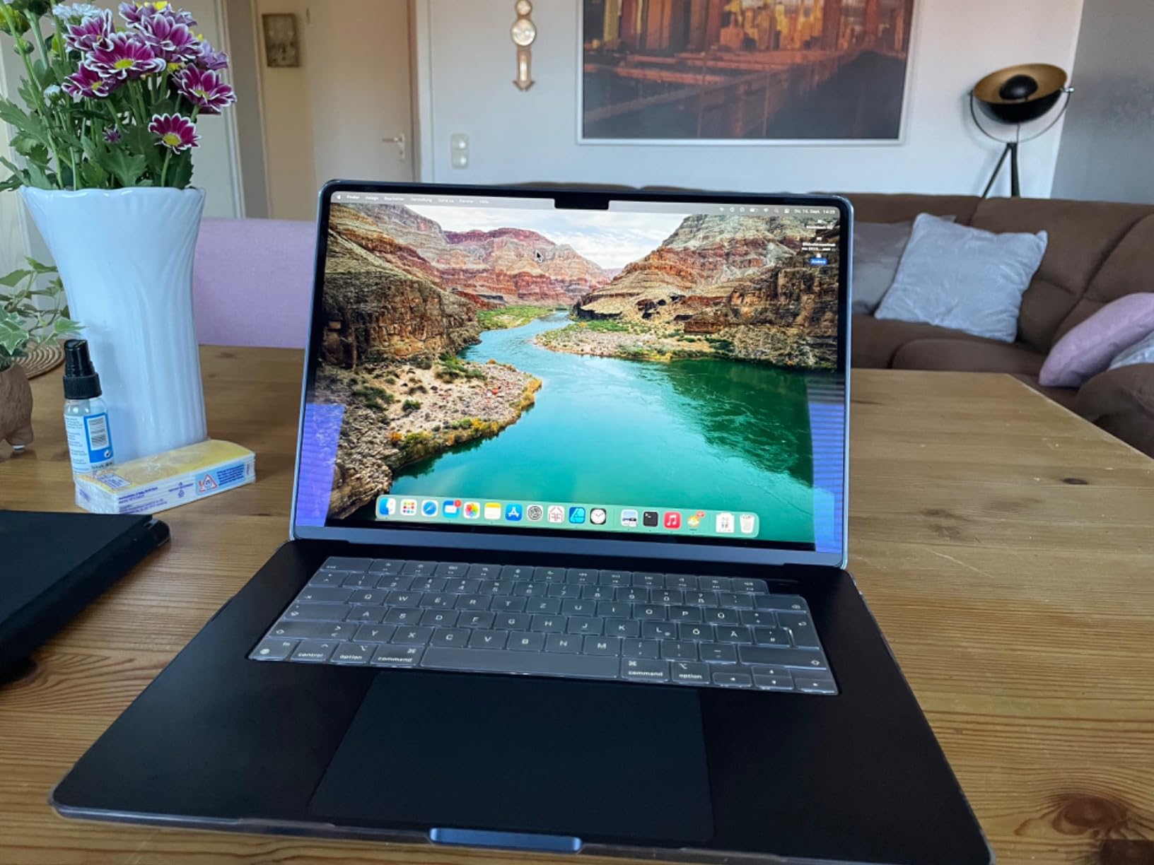 Apple MacBook Air M2 15,3" Laptop Mitternacht 8GB 512GB