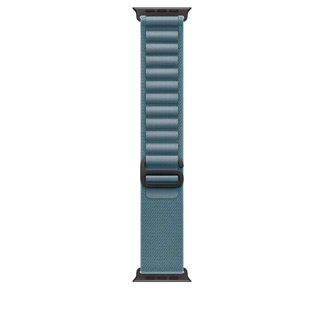 Apple Watch Alpine Loop 49 mm Armband Hellblau M Textil