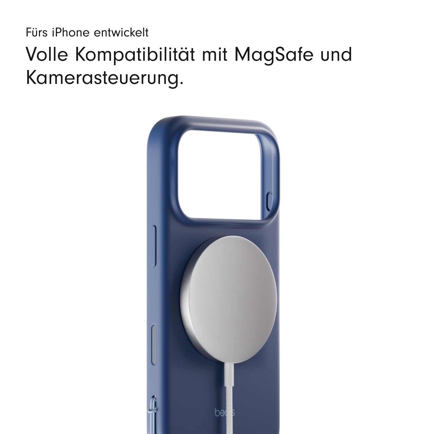 Beats iPhone 17 Kickstand Case MagSafe Hülle Felsblau Ständer