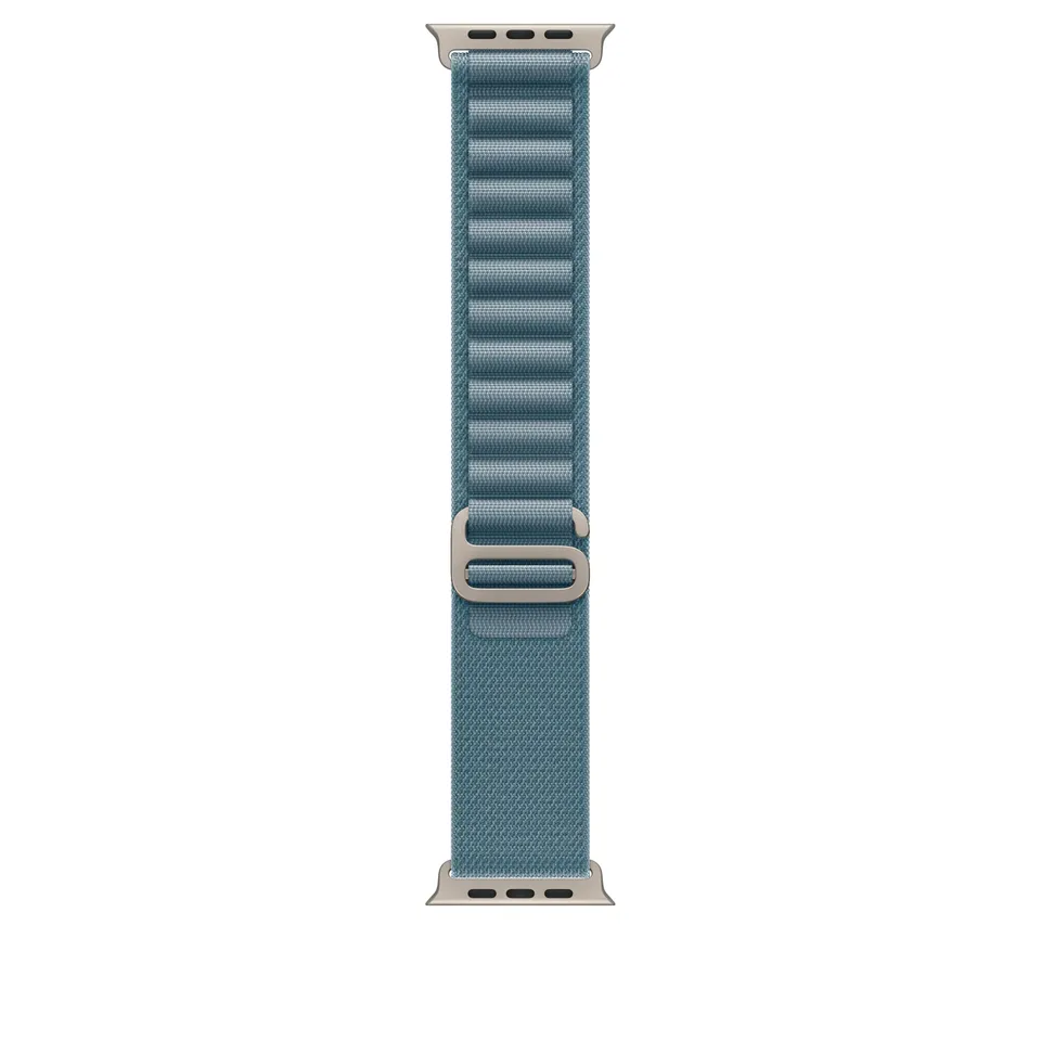 Apple Watch Alpine Loop Armband 49 mm Hellblau S