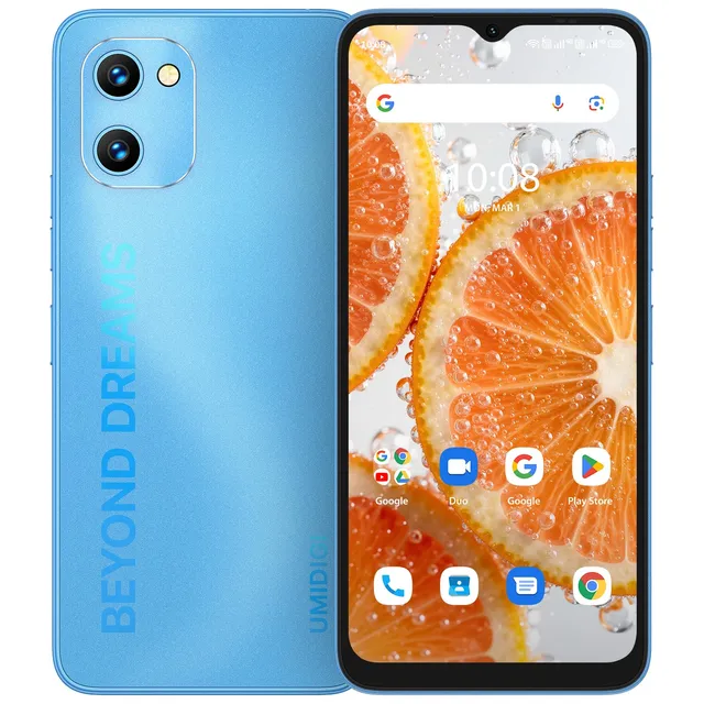 UMIDIGI G1 Plus Smartphone 32GB Android 13 Blau