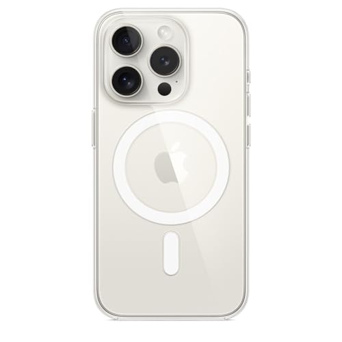 Apple iPhone 15 Pro Clear Case Transparent mit MagSafe
