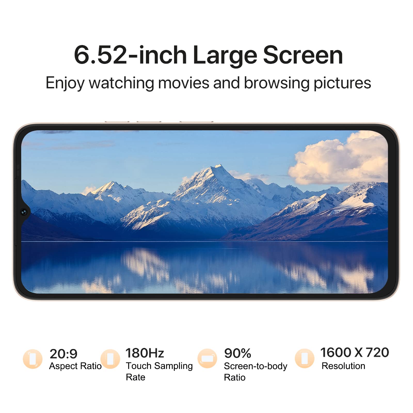 UMIDIGI C2 Handy ohne Vertrag 6,52" 5150mAh Android