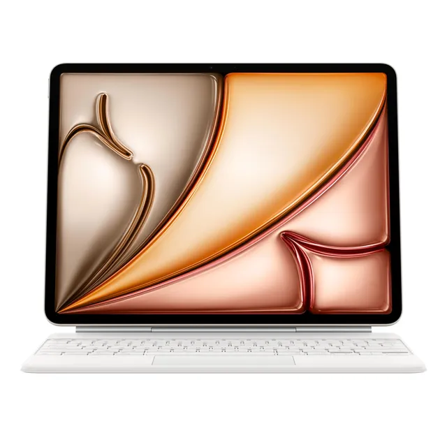 Apple iPad Magic Keyboard Case 13 Zoll Weiß Trackpad