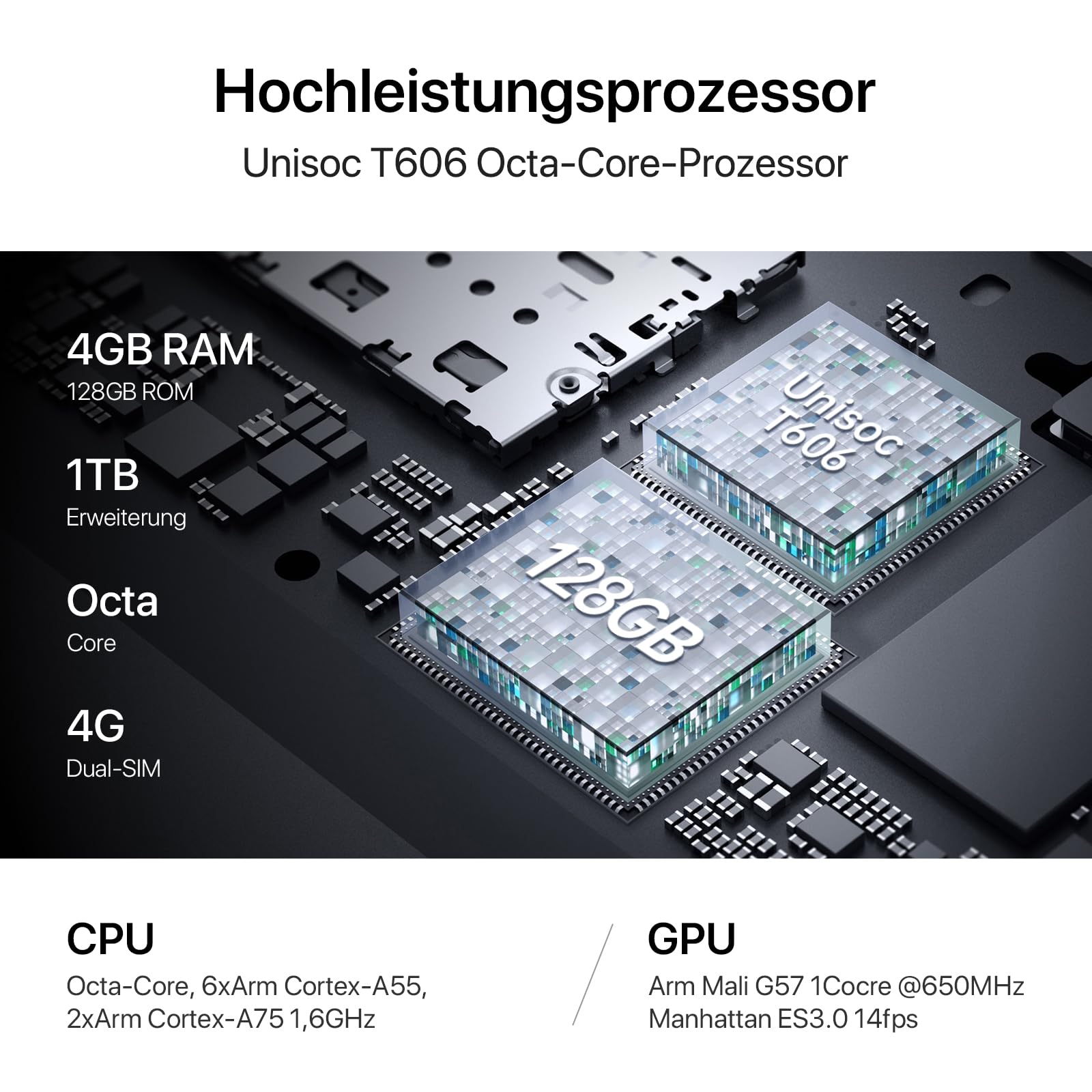 UMIDIGI G3 Plus Smartphone 128GB Grün Dual SIM