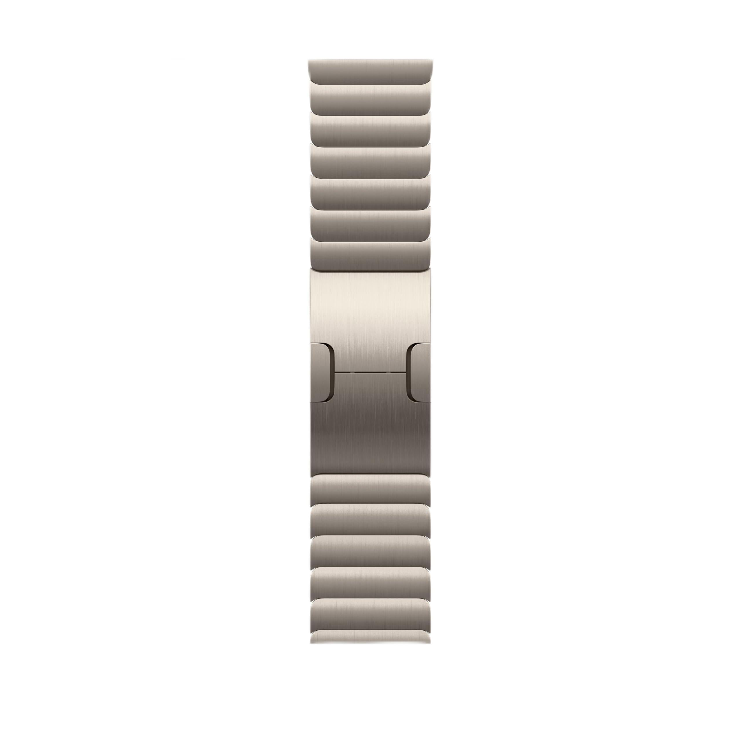 Apple Watch Gliederarmband 46 mm Armband Natur Edelstahl
