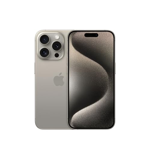 Apple iPhone 15 Pro Smartphone 1 TB Titan Natur 48 MP