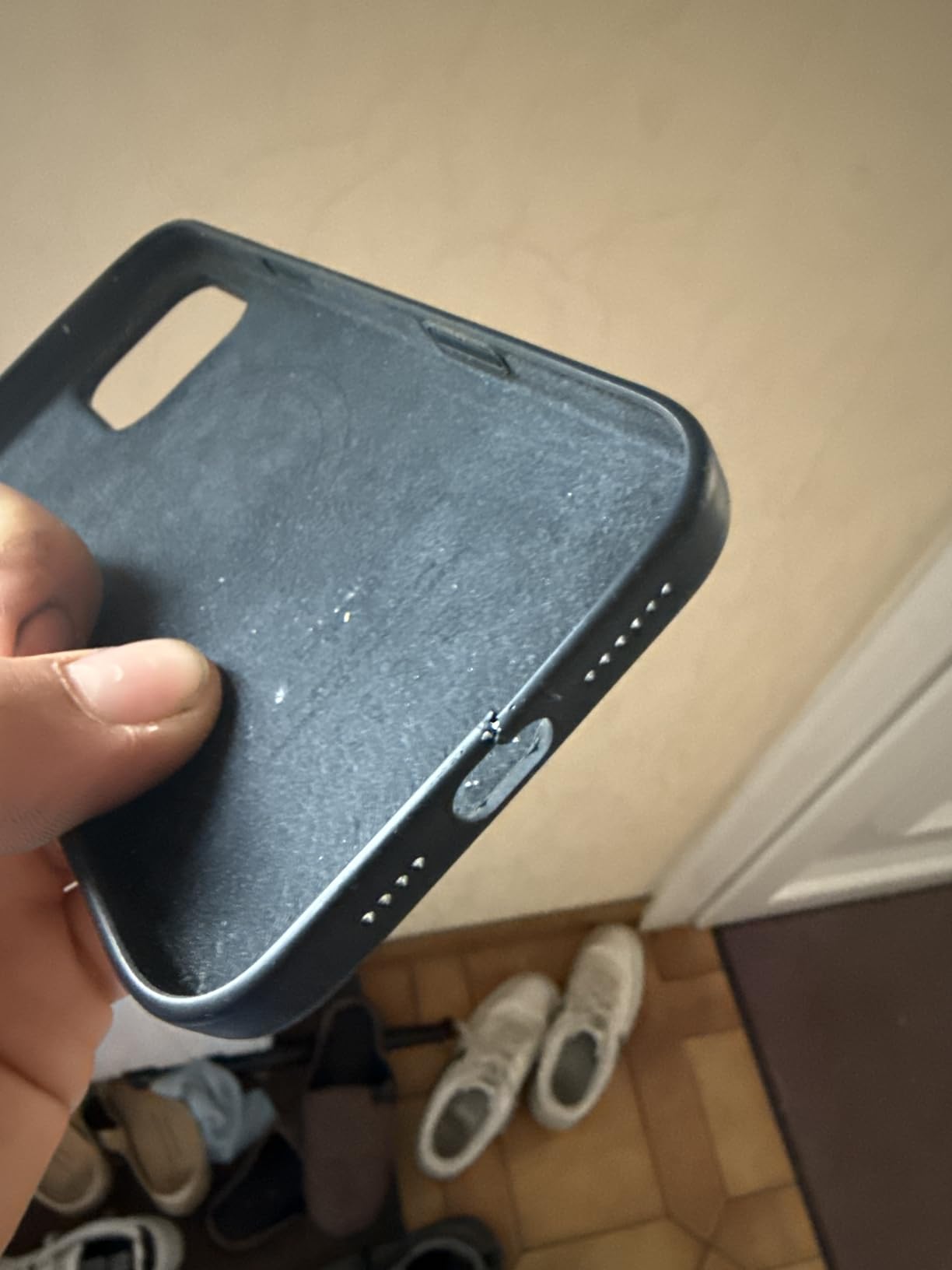 Apple iPhone 16 Plus Silikon Case MagSafe Pflaume