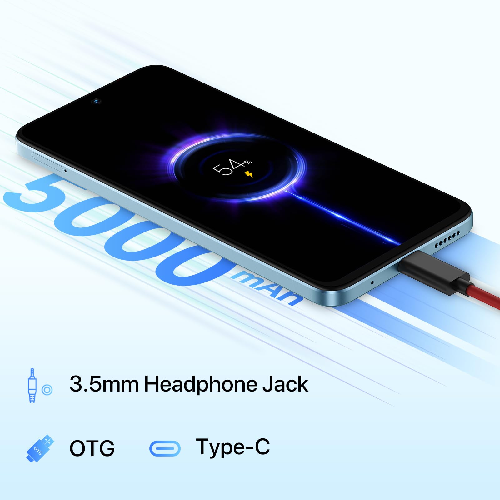 UMIDIGI Note 100A Smartphone 256GB 6,8 Zoll 120Hz