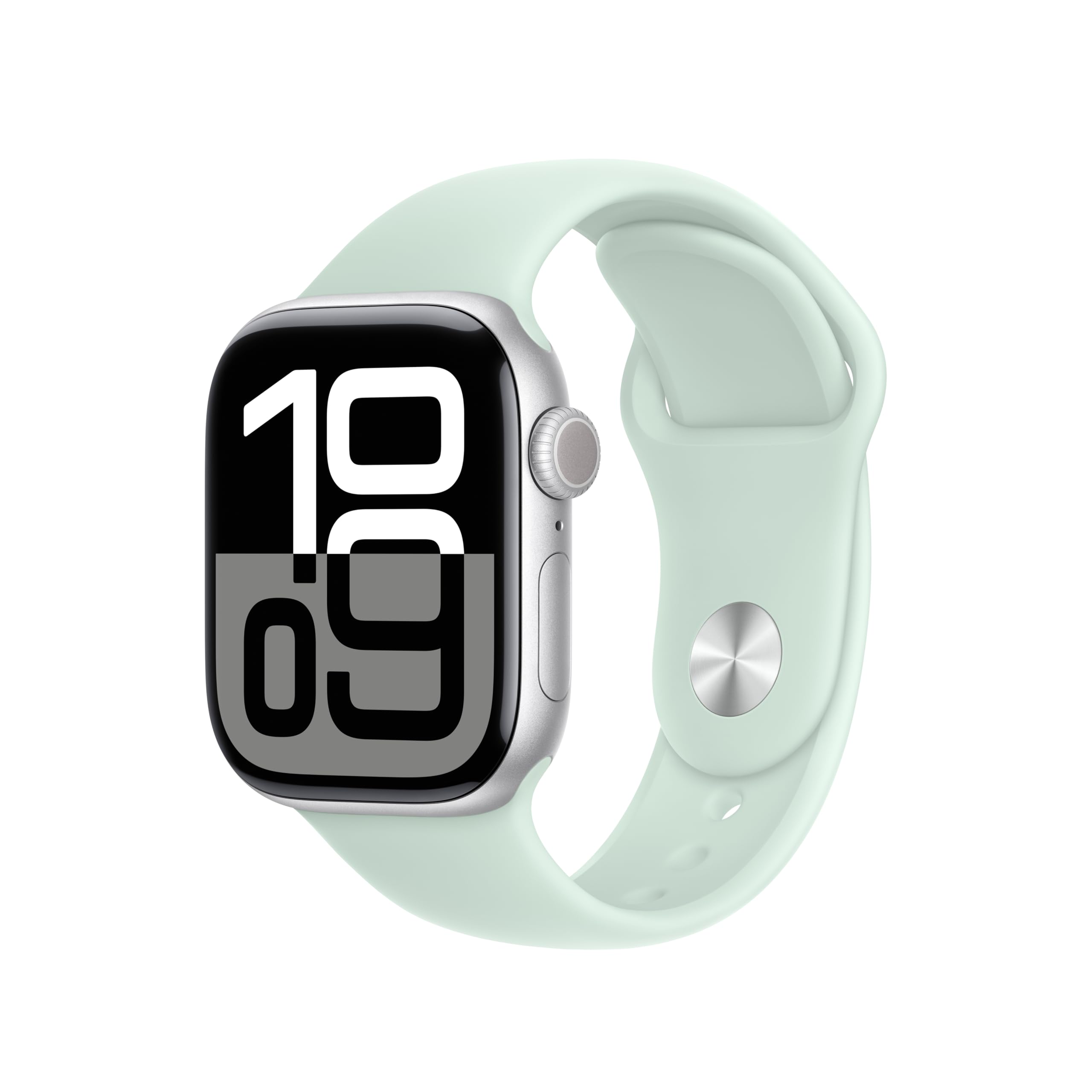 Apple Watch Sportarmband 42mm Aquamarin M/L Fluorelastomer