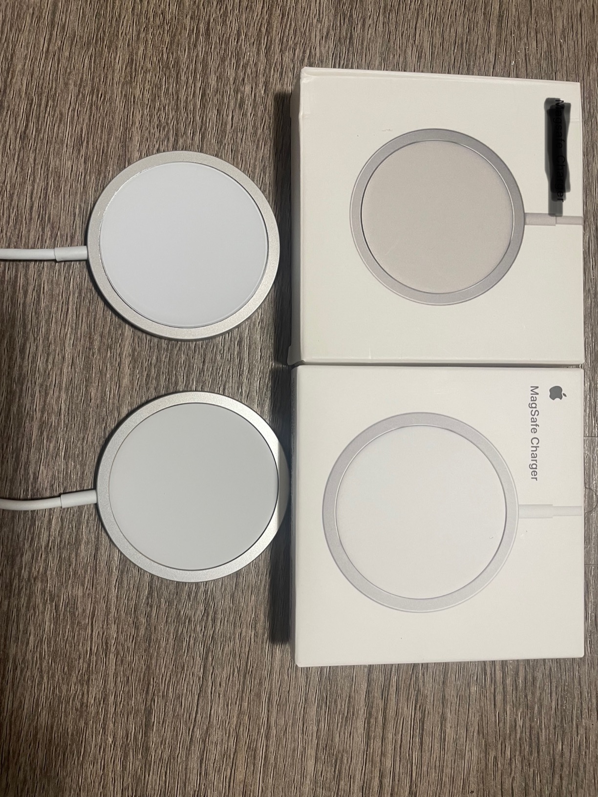 Apple MagSafe Ladegerät kabellos 15W Qi weiß