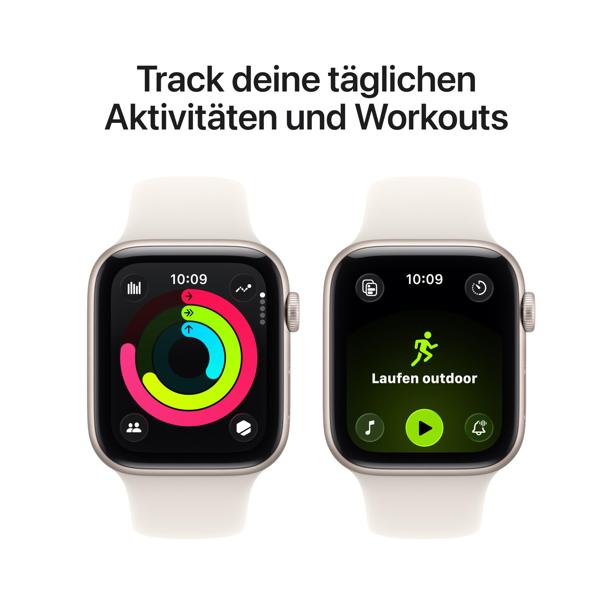Apple Watch SE 3 GPS+Cellular 44 mm Polarstern S/M Smartwatch