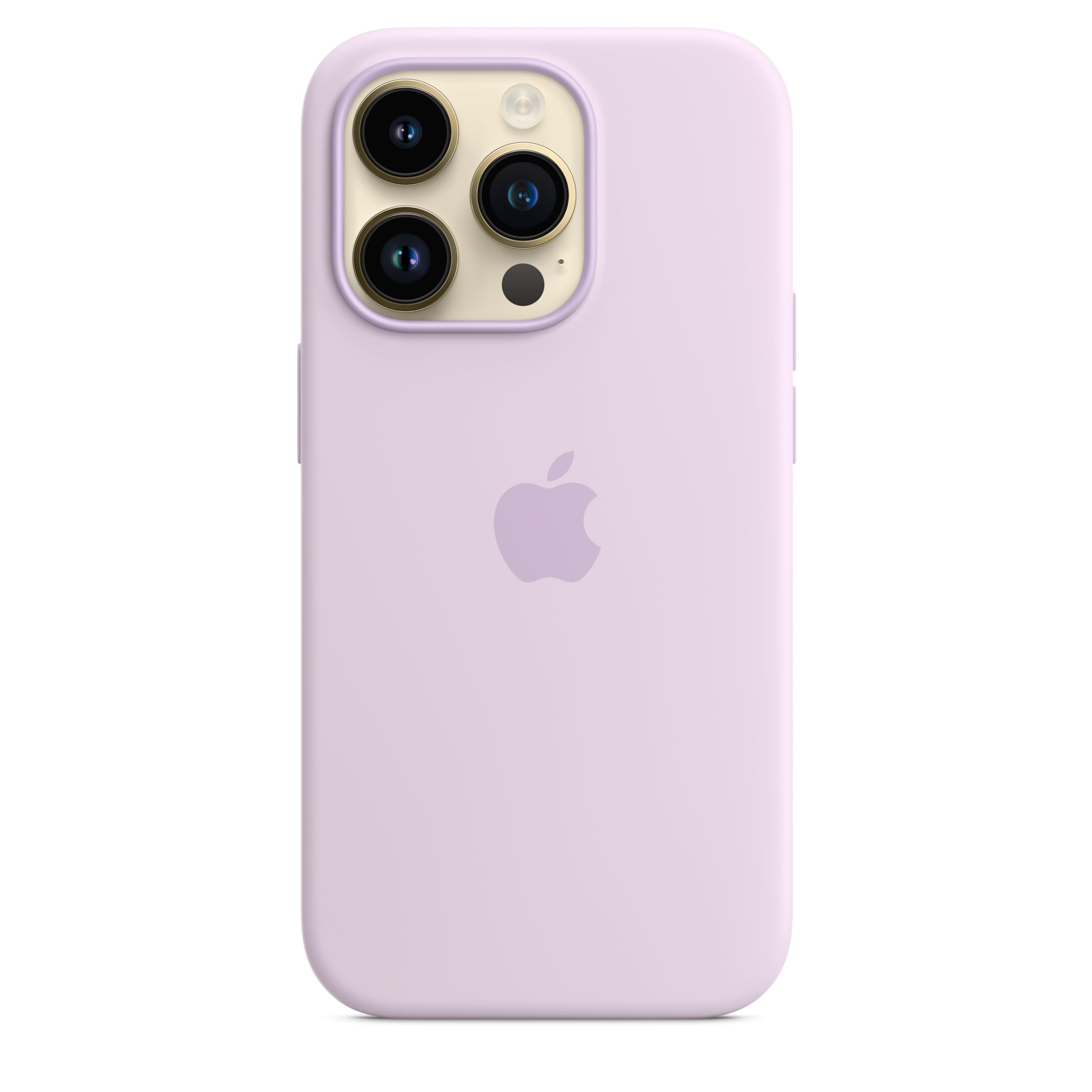 Apple iPhone 14 Pro Silikon Hülle MagSafe Flieder