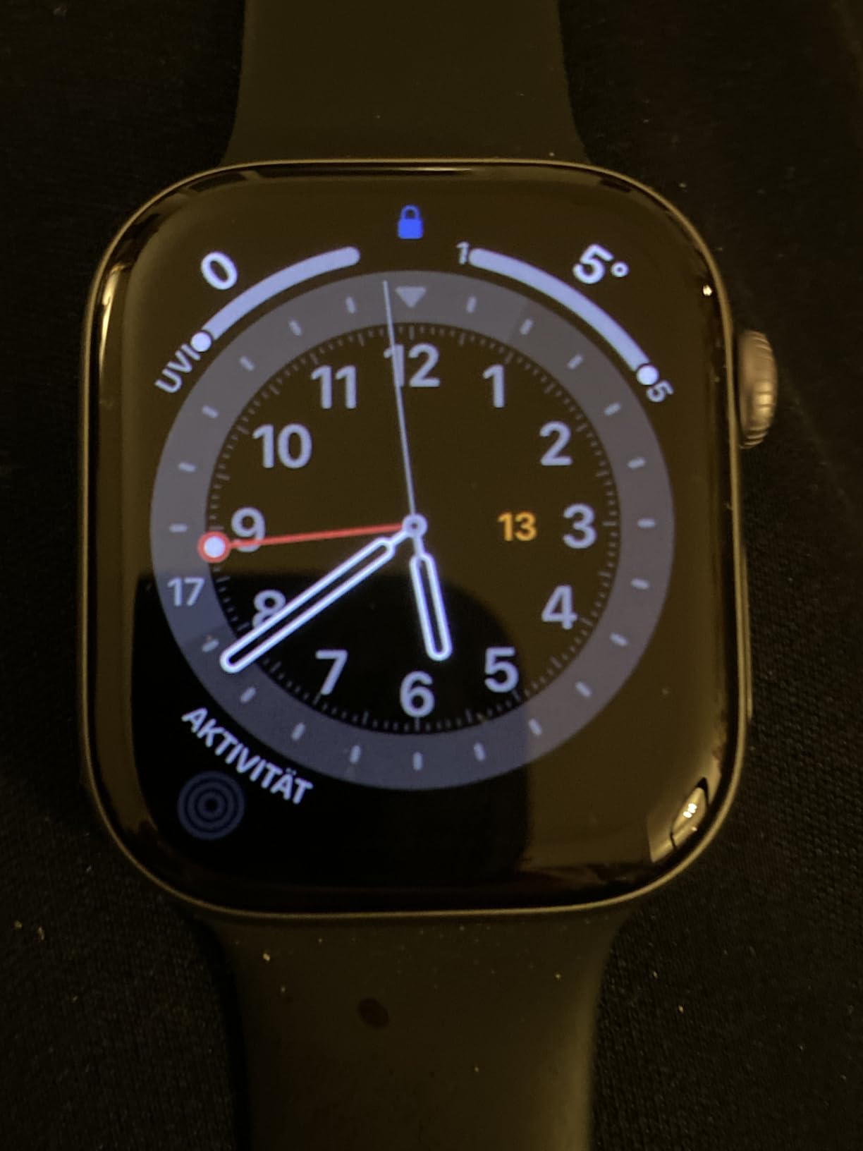 Apple Watch Series 11 GPS 46mm Smartwatch Silber Nebelviolett