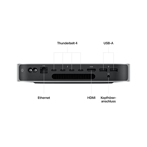 Apple Mac mini M2 Pro Desktop 16GB 512GB mit Tastatur Maus