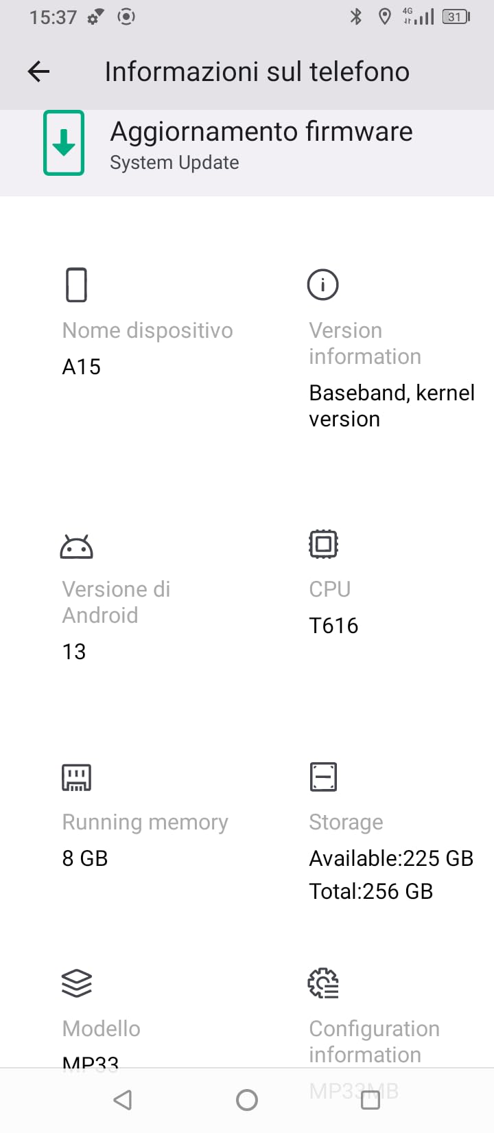 UMIDIGI A15 Smartphone 256GB Schwarz 16GB RAM