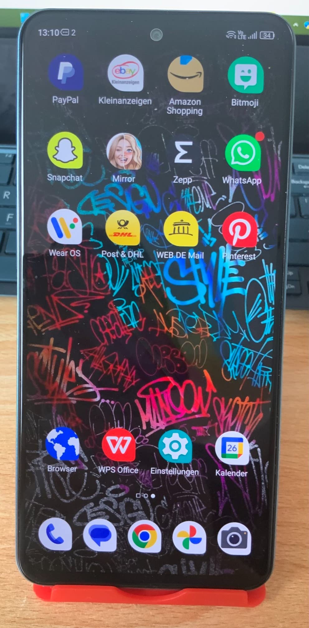 ZTE Blade V40 S Smartphone 128GB Schwarz 50MP