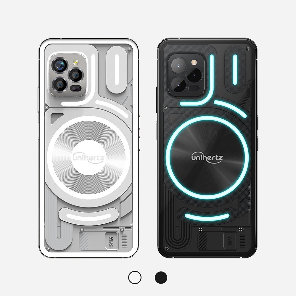 Unihertz Luna Smartphone Transparent LED 4G