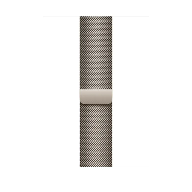 Apple Watch Milanaise Armband 46mm Natur S/M Edelstahl