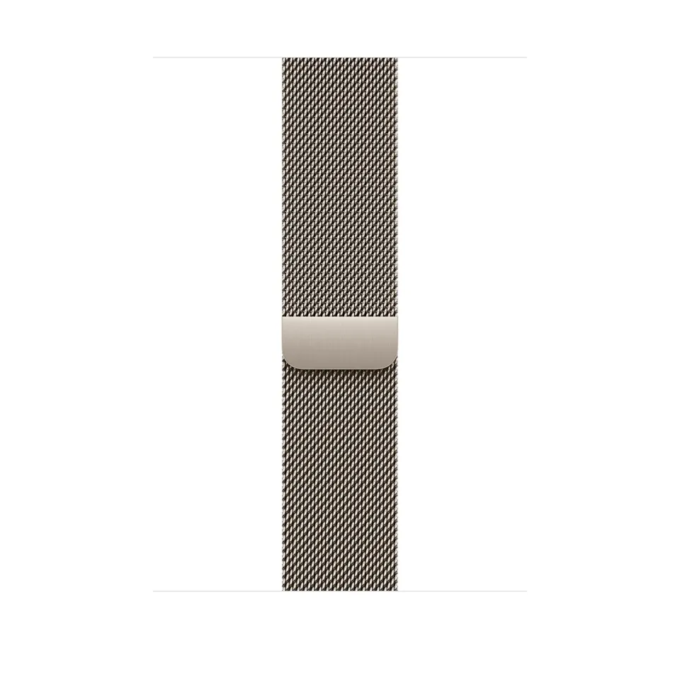 Apple Watch Milanaise Armband 46mm Natur S/M Edelstahl