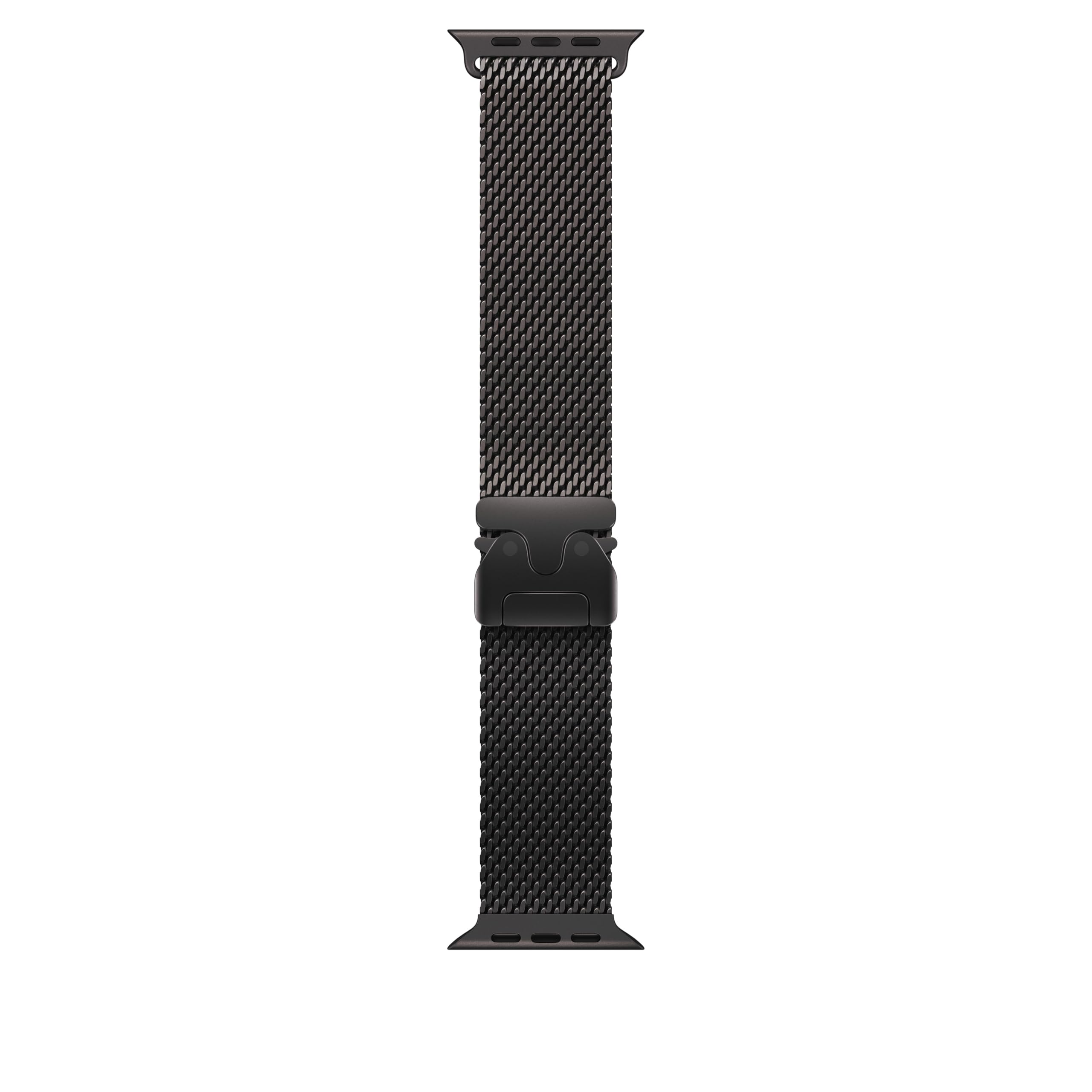 Apple Watch Milanaise Armband 49 mm Schwarz Small