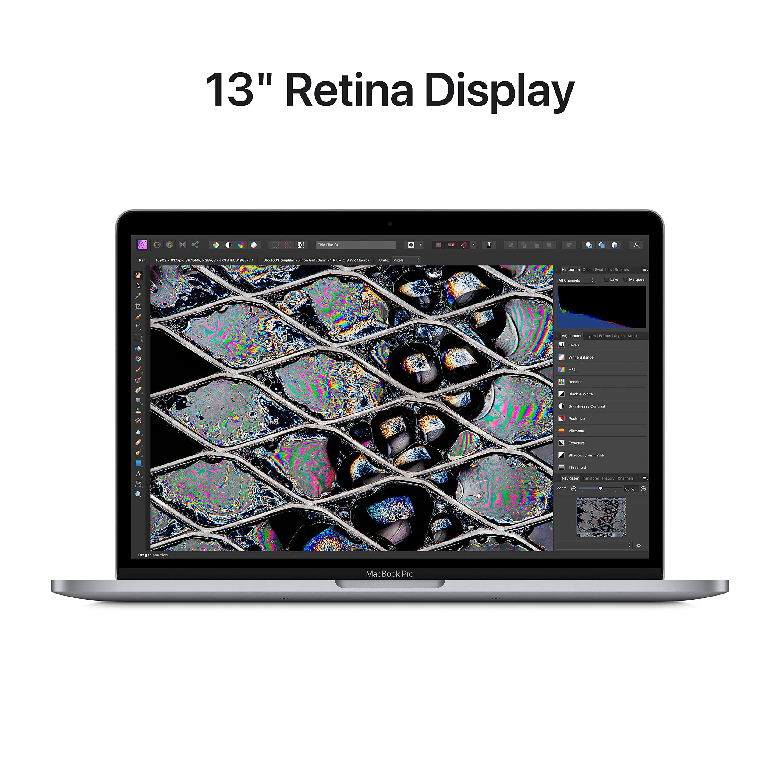 Apple MacBook Pro 13 M2 Laptop Space Grau 512GB 8GB