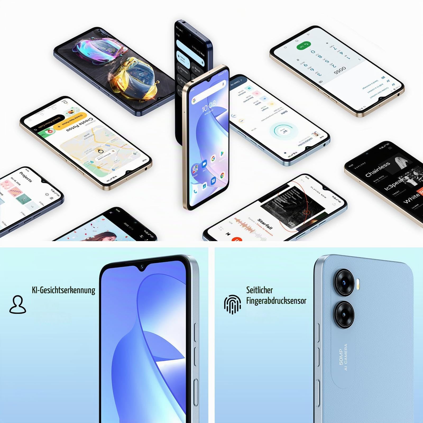 UMIDIGI G3 Max Smartphone 128GB 6,6 Zoll 50MP 4G