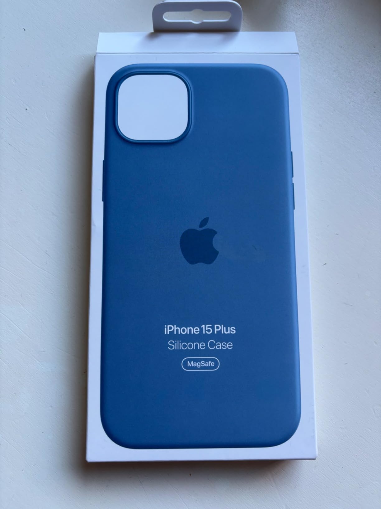 Apple iPhone 15 Plus Silikon Hülle MagSafe Schwarz