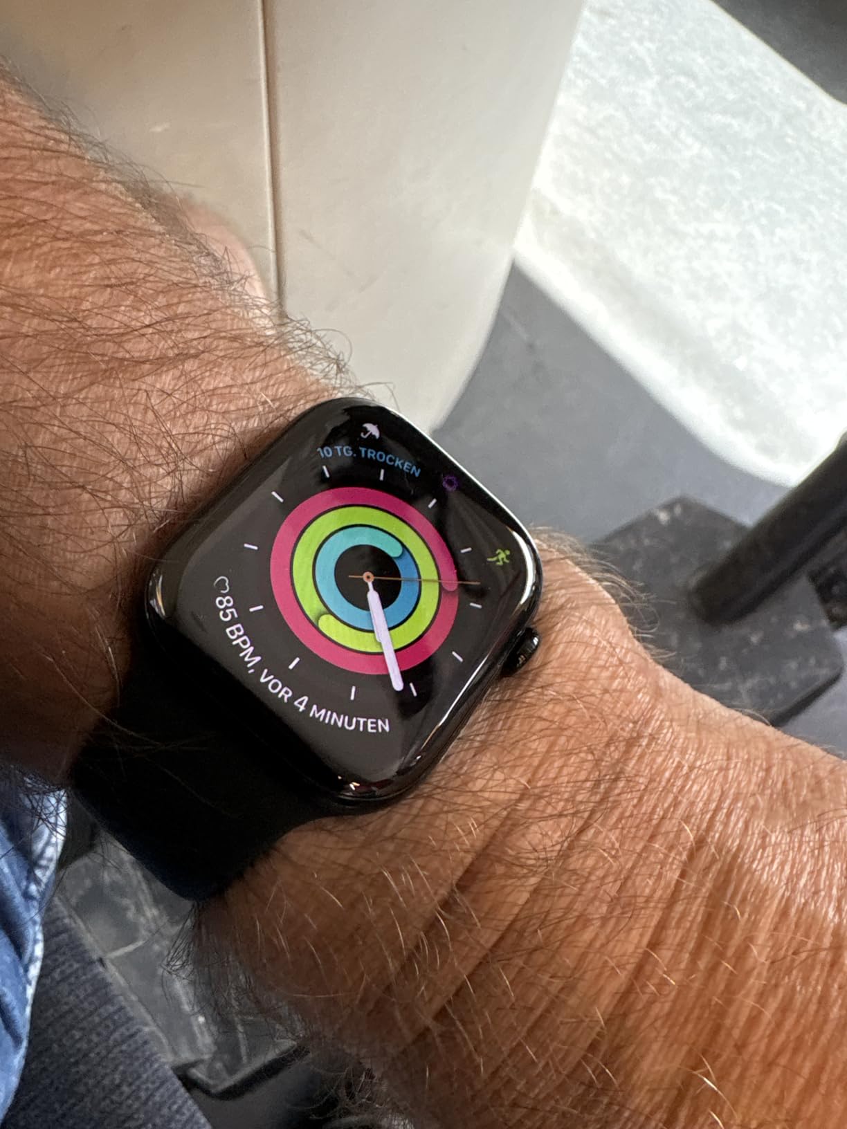 Apple Watch Series 11 GPS 42 mm Diamantschwarz S/M