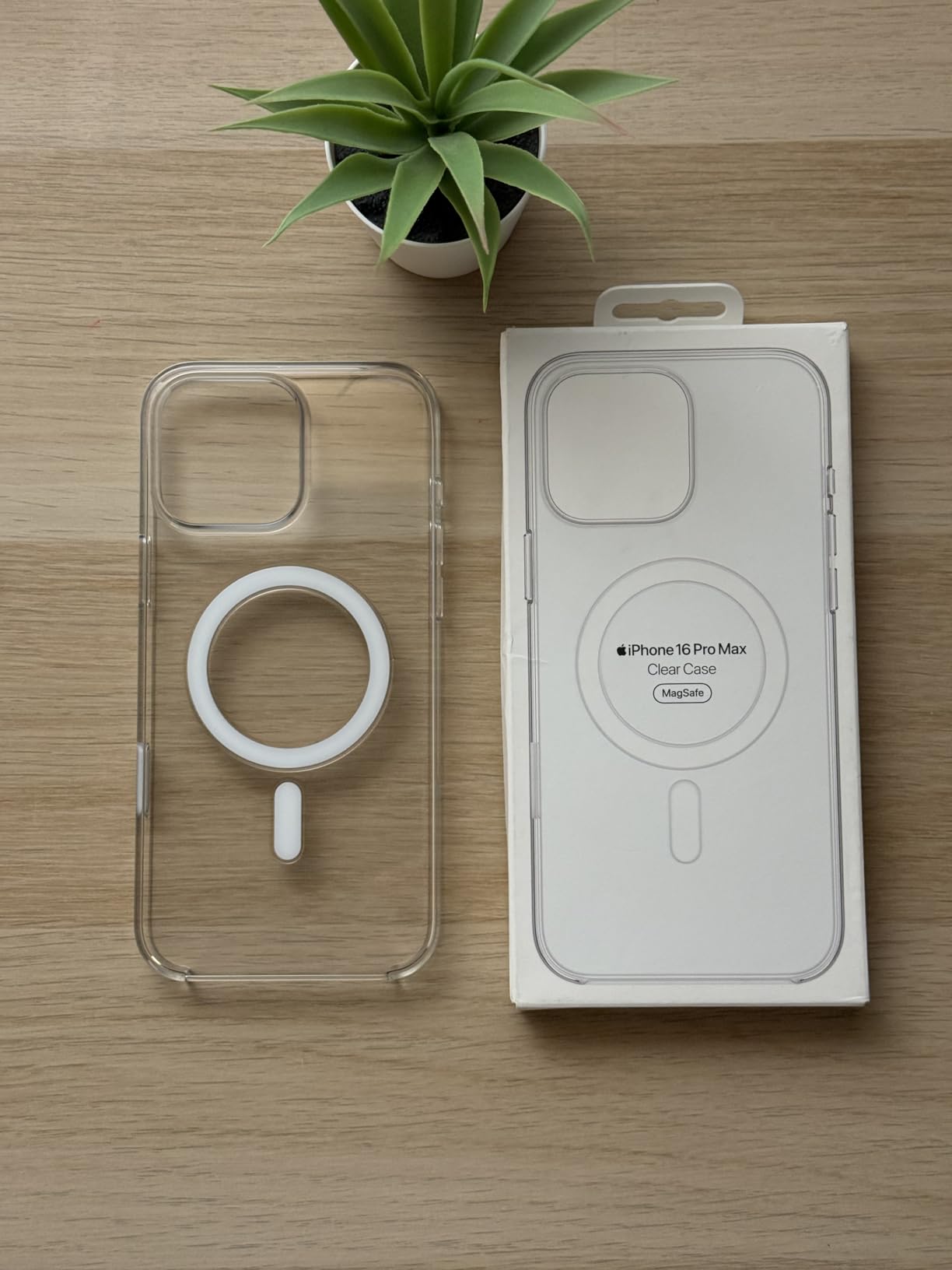 Apple iPhone 16 Pro Clear Case Hülle Transparent MagSafe