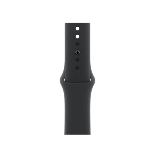 Apple Watch Sportarmband 40 mm Armband Schwarz M/L Fluorelastomer