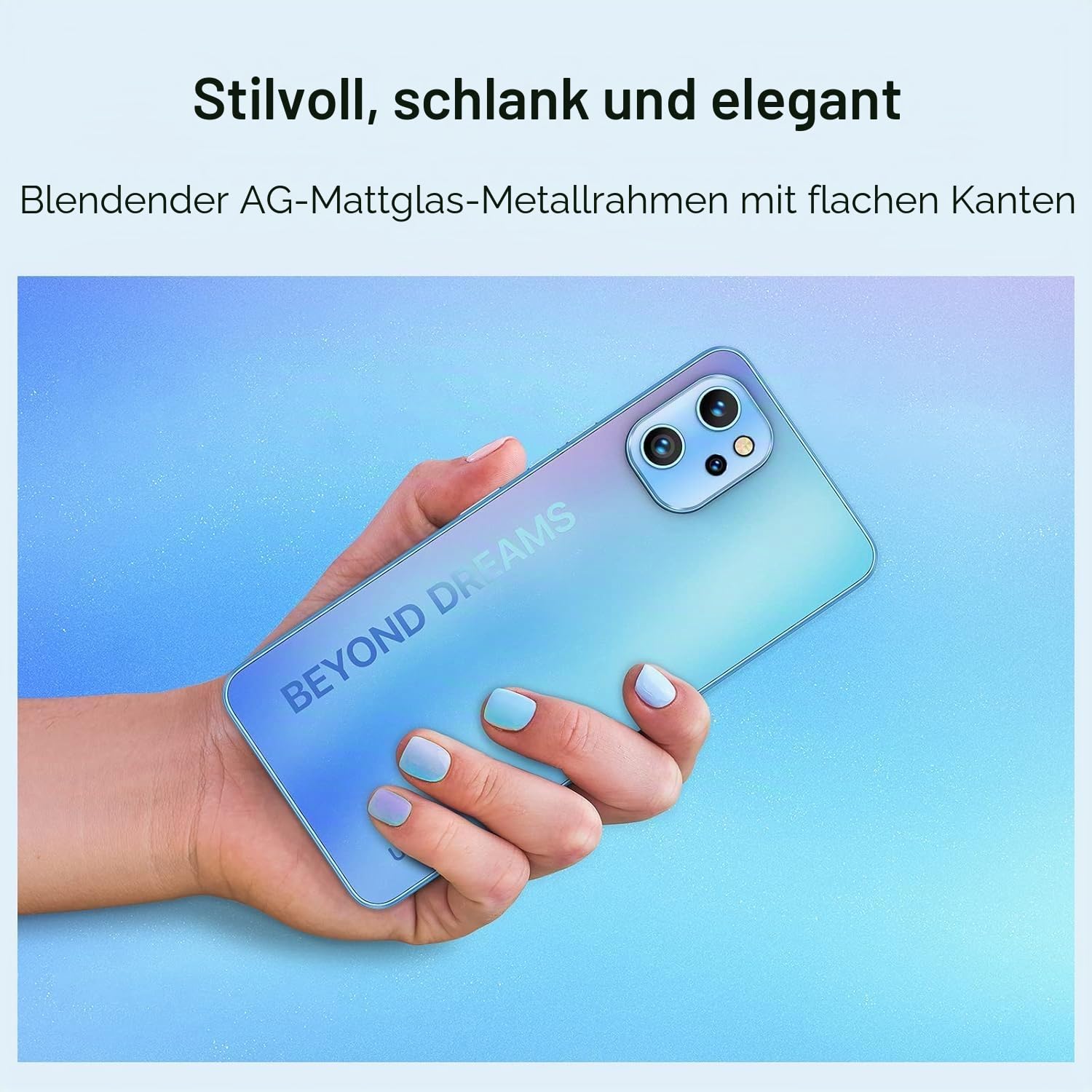 UMIDIGI A13 Pro Smartphone 128GB Blau 48MP NFC