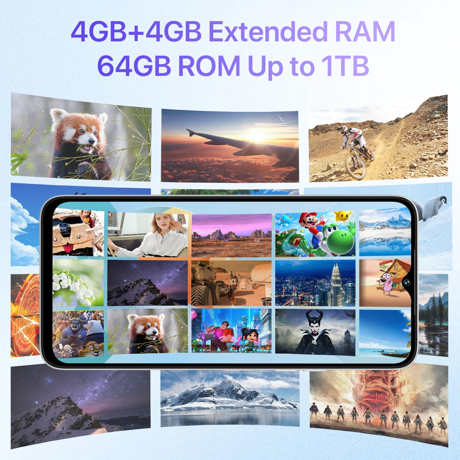 Umidigi G5A Handy ohne Vertrag 8GB+64GB Android 13